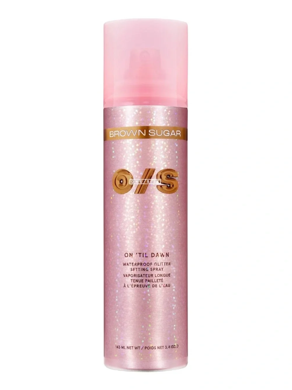 ONE/SIZE Brown Sugar On 'Til Dawn Bronze Veil Waterproof Setting Spray